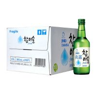 新真露竹炭酒（蓝真露）烧酒16低度酒 360ml*20/箱 