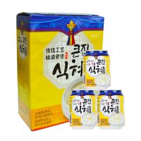 海太农家米汁韩国进口传统米汁饮料富含米粒238ml*12/盒 