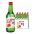 【箱】真露草莓味利口酒韩国烧酒配制酒360ml*20/箱