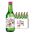 【箱】真露桃子味利口酒烧酒360ml*20/箱